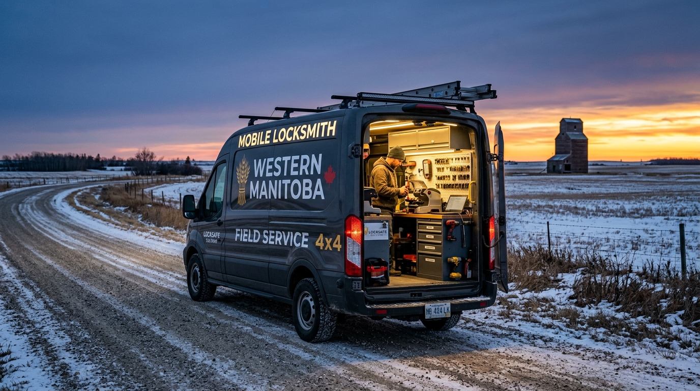 Dispatched at -38°C: Surviving Sub-Zero Lock Freeze-Ups on Western Manitoba Farmlands